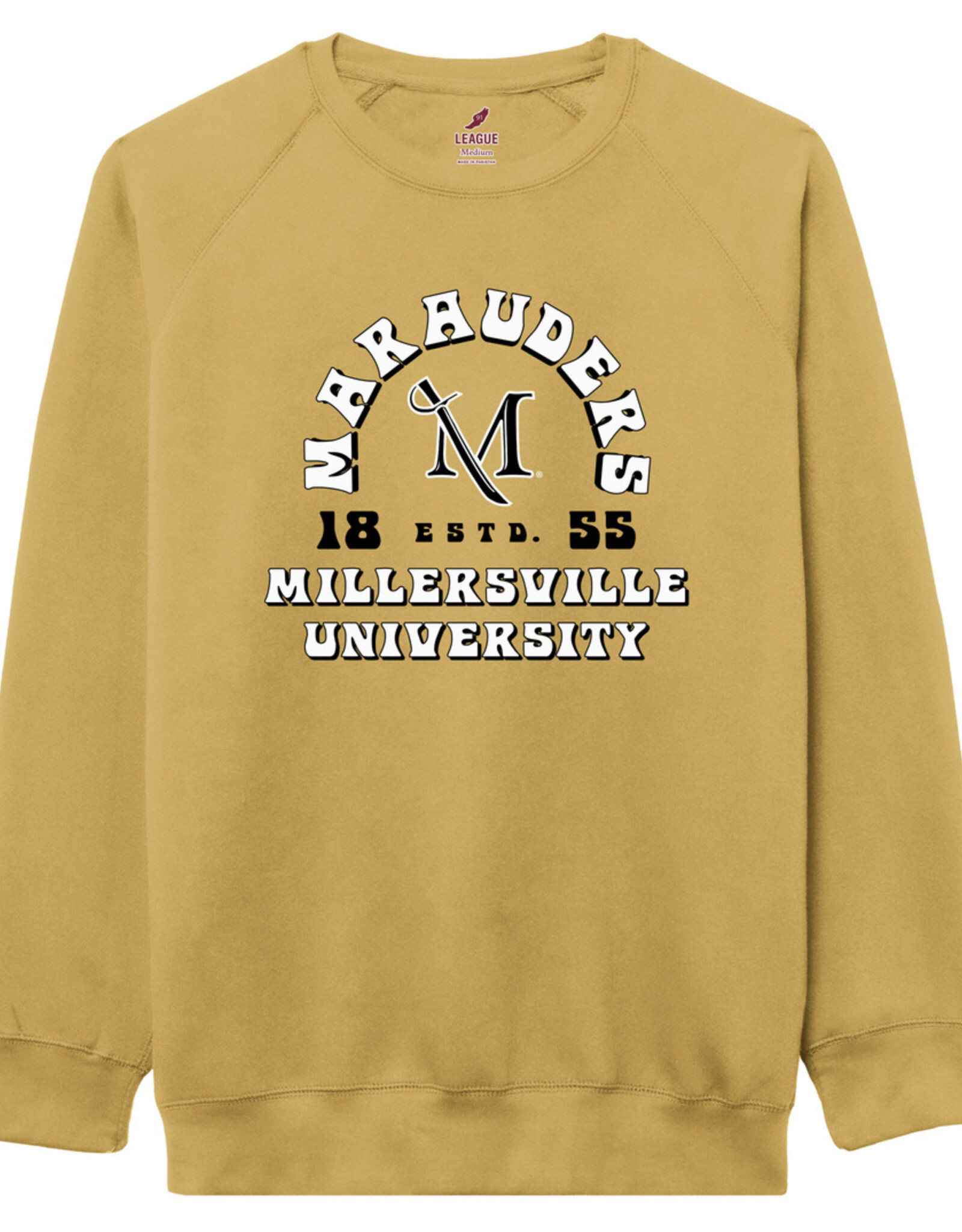 League Essentials Crew 2.0 Marauders 1855 Honey