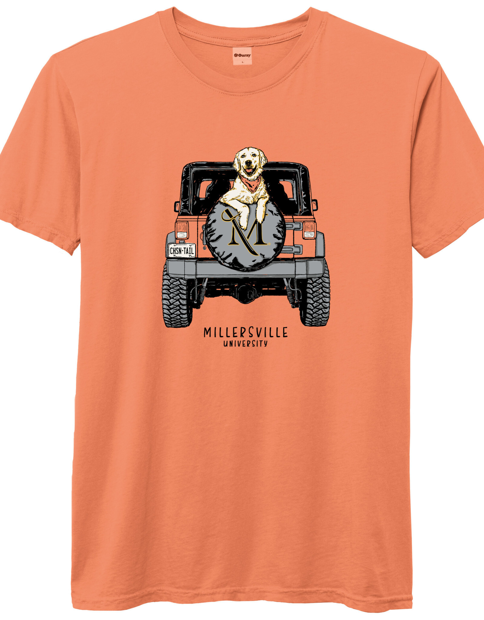 The Ruff Rider Short Sleeve Standard Tee Sunset