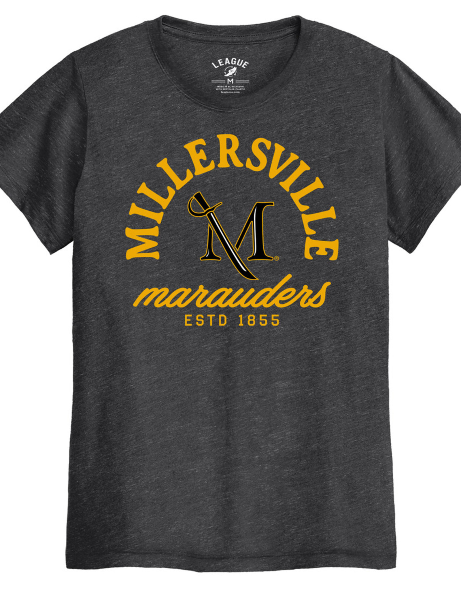 League Intramural Classic Tee with Millersville Arch