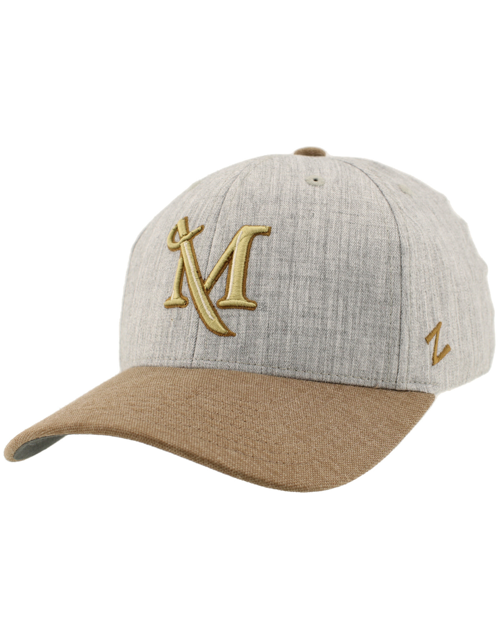 First Class Hat with M-Sword Grey with Tan