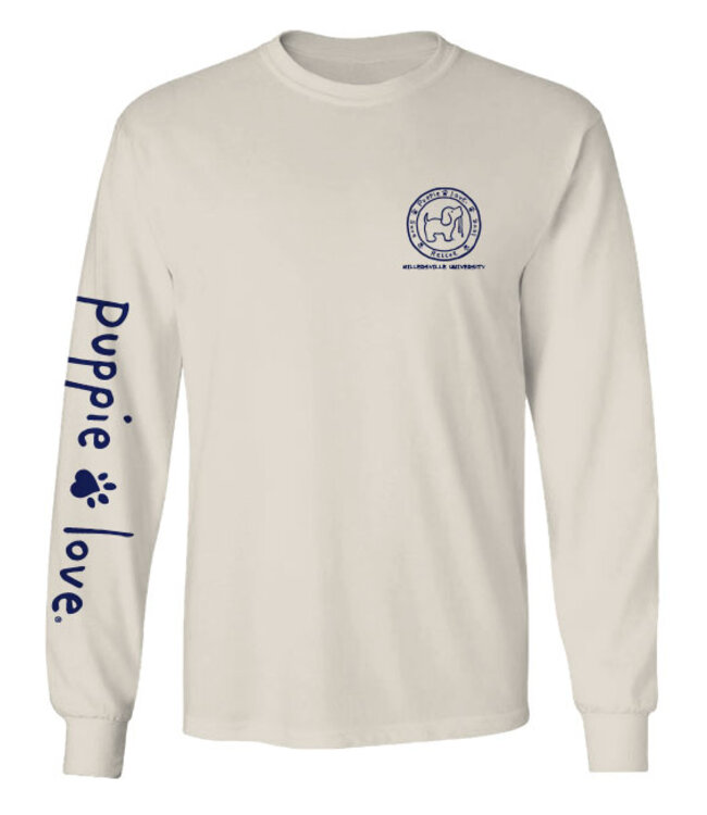 Puppie Love Puppie Love Jeep Swan Longsleeve Tee Natural