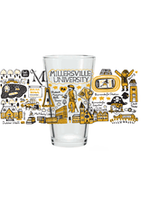 Julia Gash Clear Pint Glass