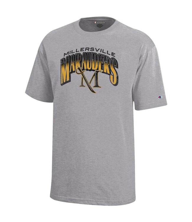 Champion Champion Youth Millersville Marauders Jersey Tee Oxford Grey