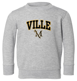 Ripley Toddler Fleece Crew Heather Grey