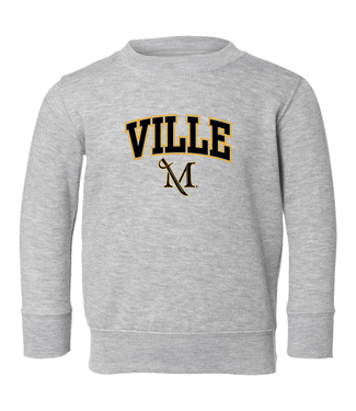 Ripley Toddler Fleece Crew Heather Grey