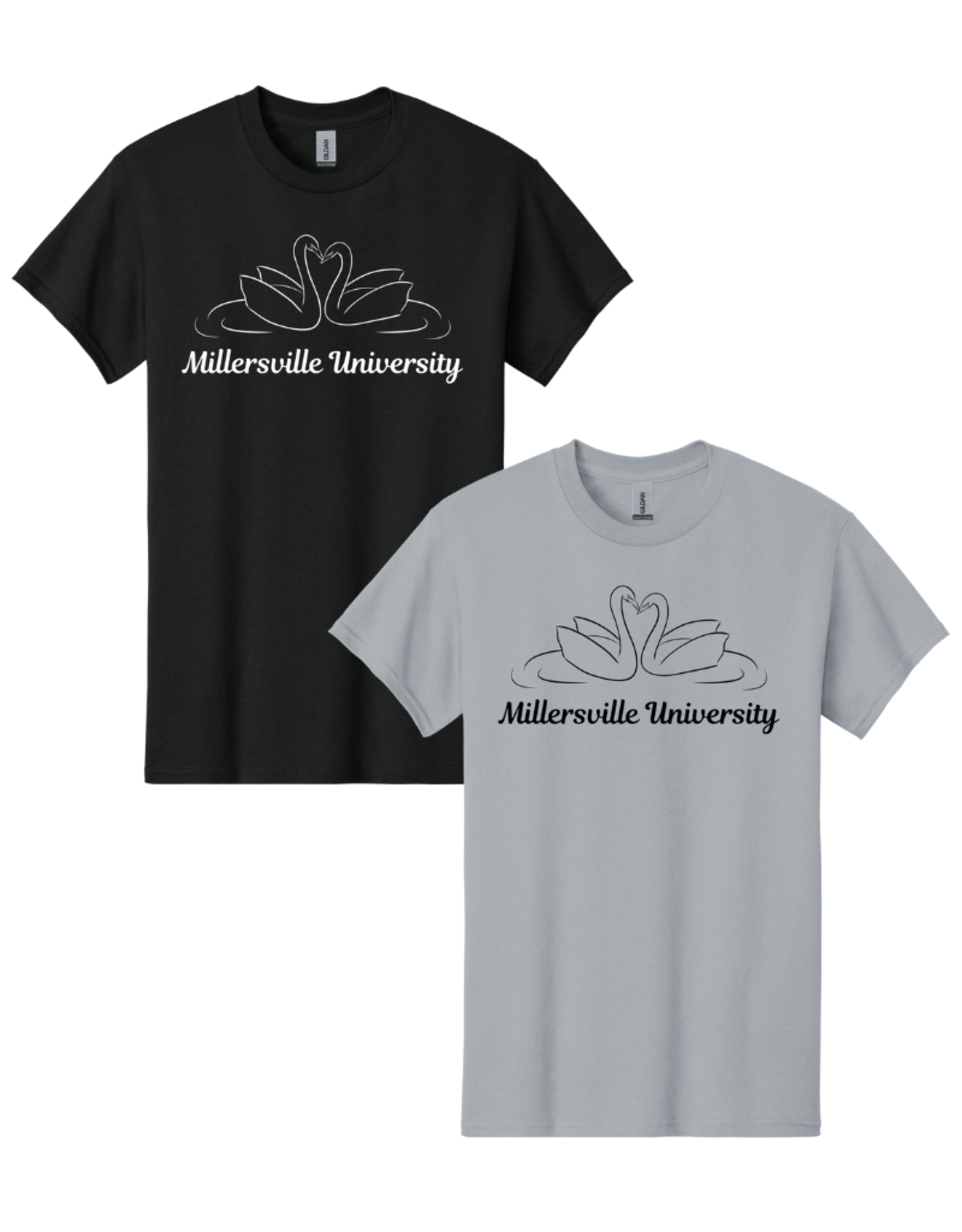 Swan Tee with Millersville University