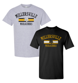 Vintage Millersville Marauders M-Sword with Bars Tee