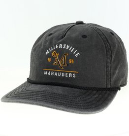 Skully Snapback Hat Black