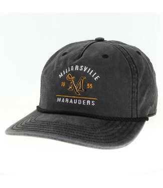 Skully Snapback Hat Black