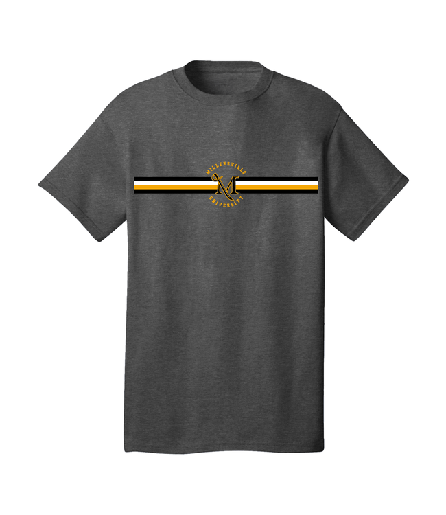 Everette Short Sleeve Tee with M-Sword Black Heather