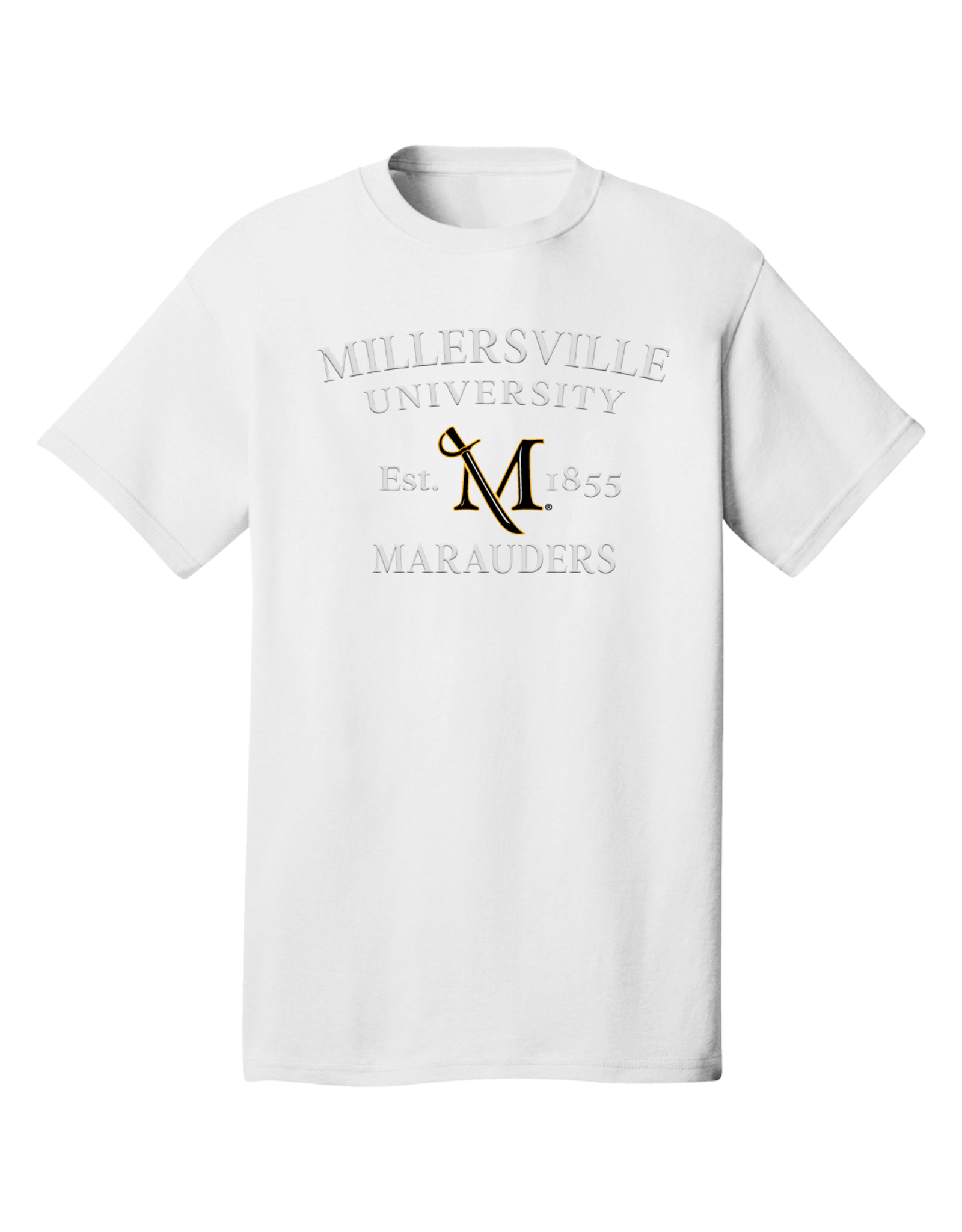Everette Tee with White Puff Ink