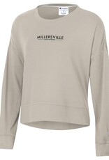 Champion Women's Sueded Crew New Cocoa Butter