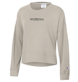 Champion Women's Sueded Crew New Cocoa Butter