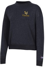 Champion Women's Triumph Longsleeve Fleece Crew Black