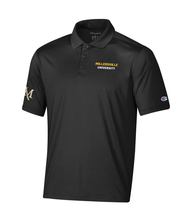 Champion Men's Essential Polo True Black