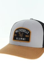 Alumni Trucker Hat Grey, Caramel and Black