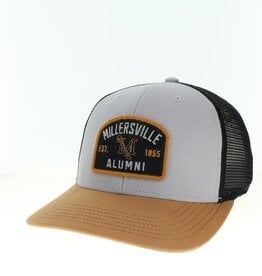 Alumni Trucker Hat Grey, Caramel and Black