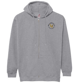League Essentials Full Zip Hood 2.0 Premium Heather
