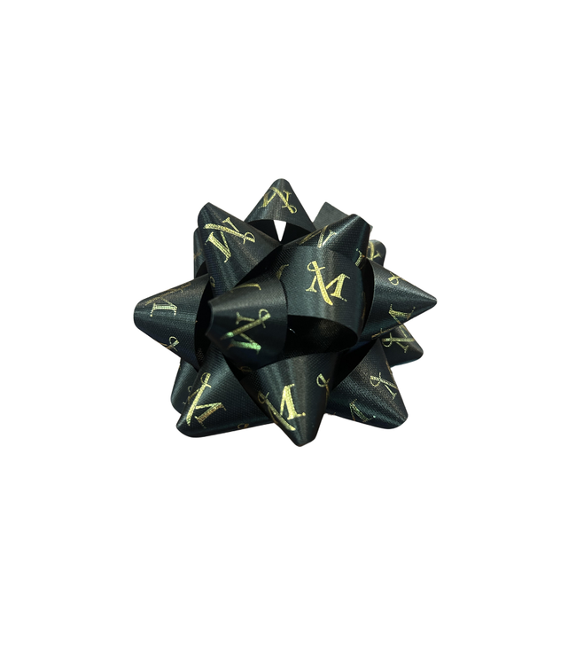 Black and Gold Gift Bows