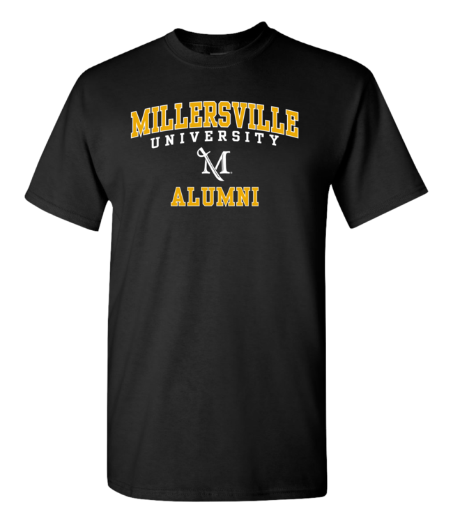 Millersville University Alumni with M-Sword Tee