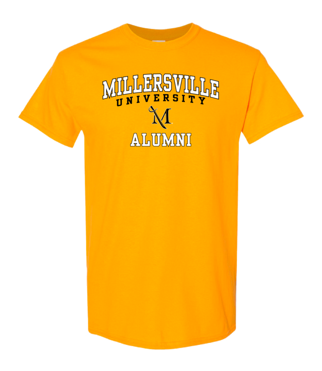 Millersville University Alumni with M-Sword Tee