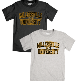 Ringspun Tee with Millersville University and M-Sword