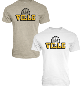 Distressed VILLE w/ Seal S/S Tee