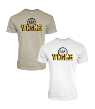 Distressed VILLE with Seal Tee