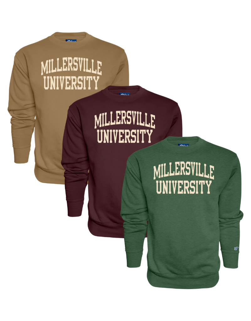 Campbell Crew w/ Ivory Letters University Store