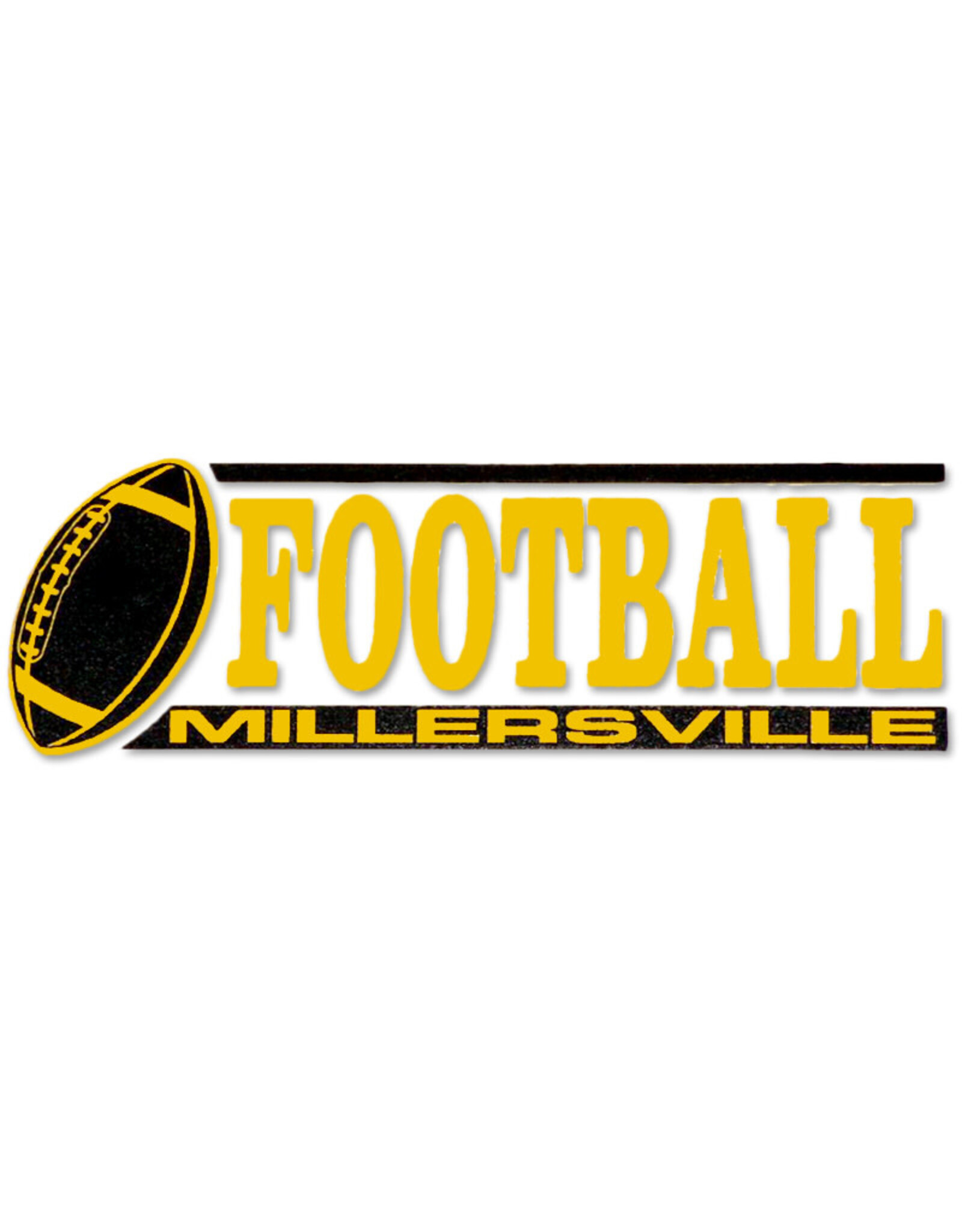 Football Decal Millersville University Store