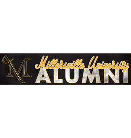 M Sword Wooden Alumni Plaque