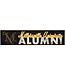M Sword Wooden Alumni Plaque