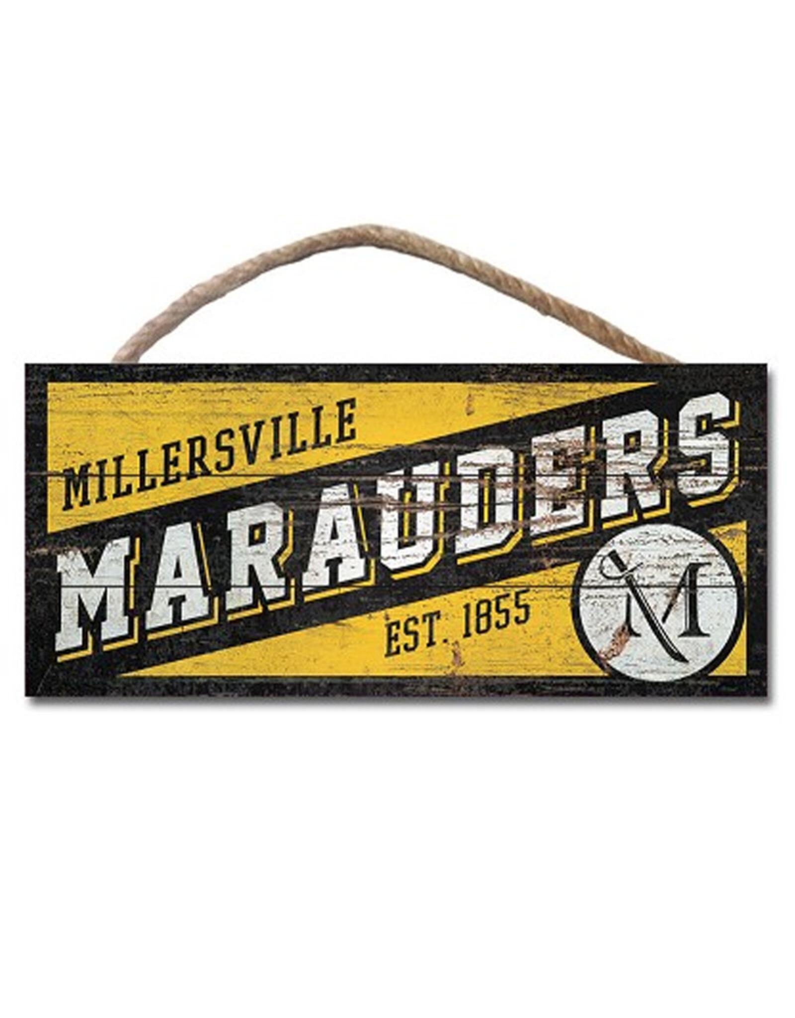 League Wood Hanging Plaque - Small