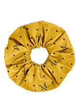 League Gold Polka Dot Spirit Scrunchie