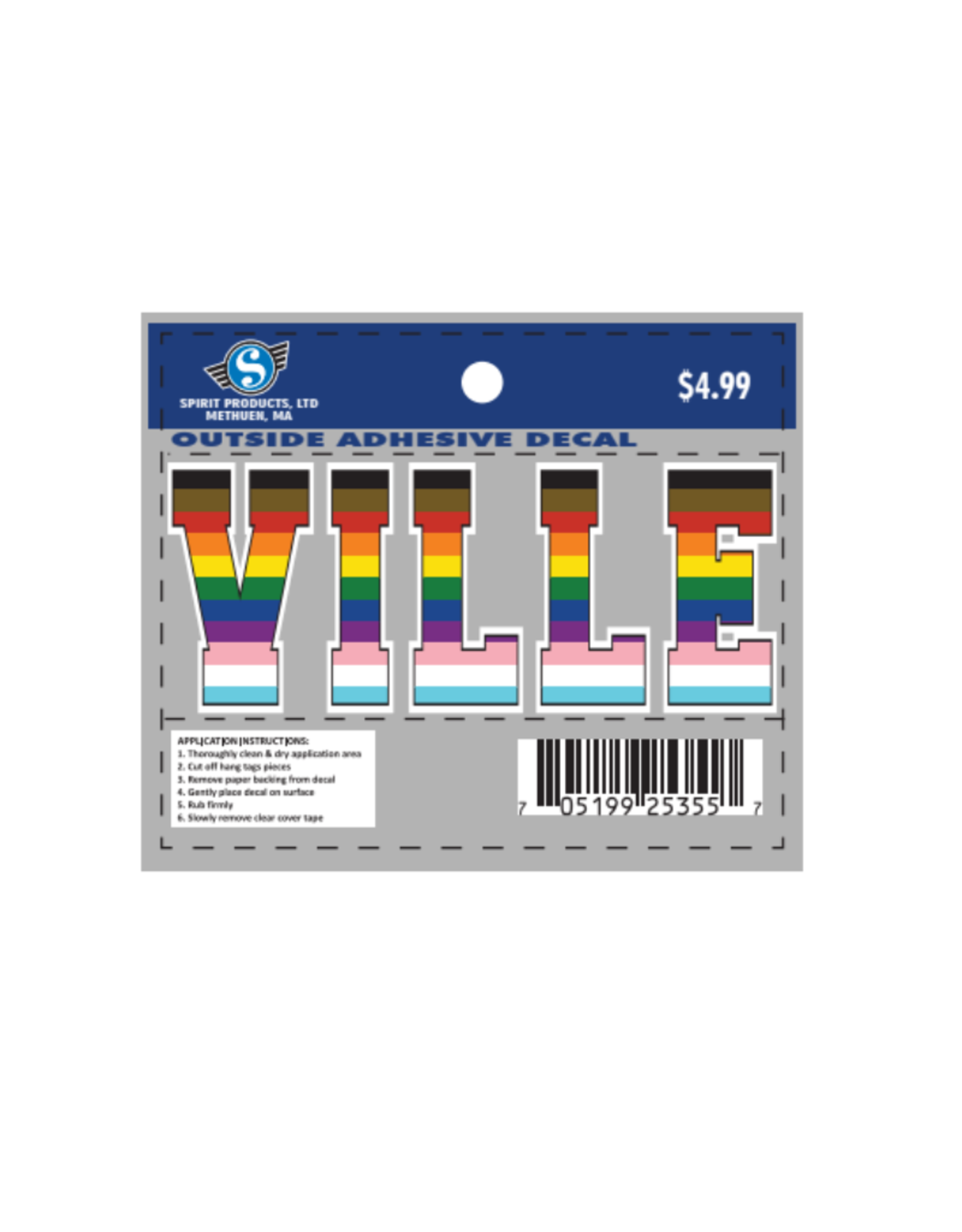Peal Away Pride Sticker