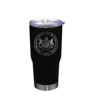 Laser Engraved 22oz Stainless Tumbler Matte Black