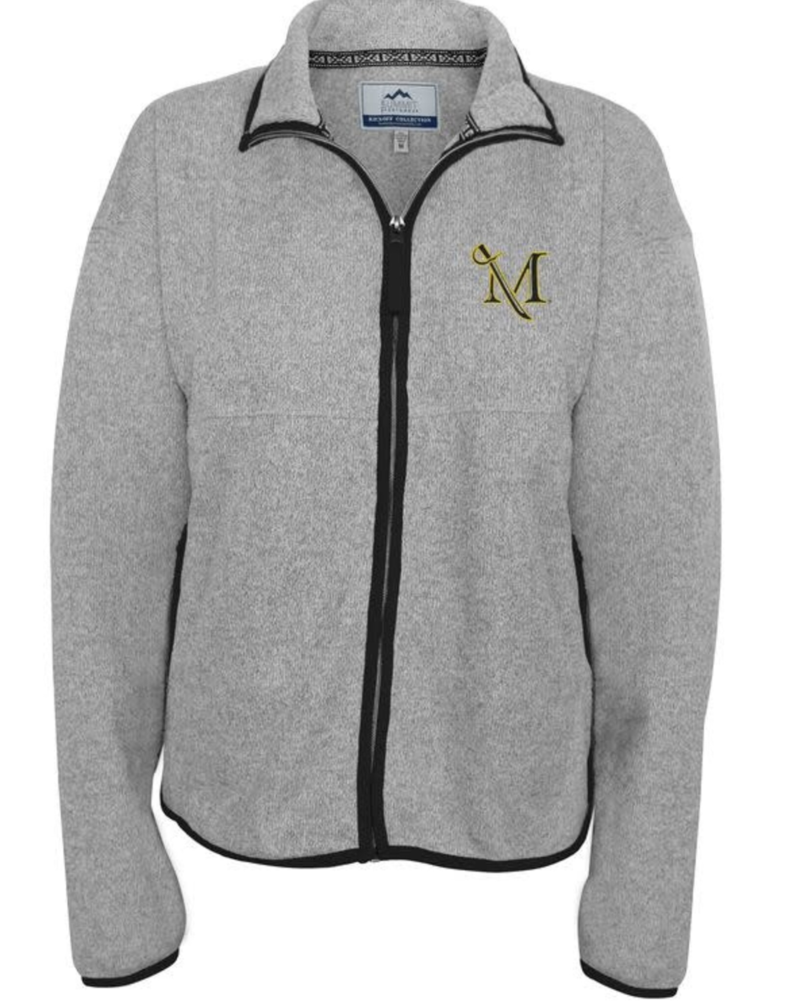 Natalie Heather Sweater Full Zip Jacket