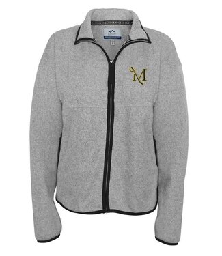 Natalie Heather Sweater Full Zip Jacket