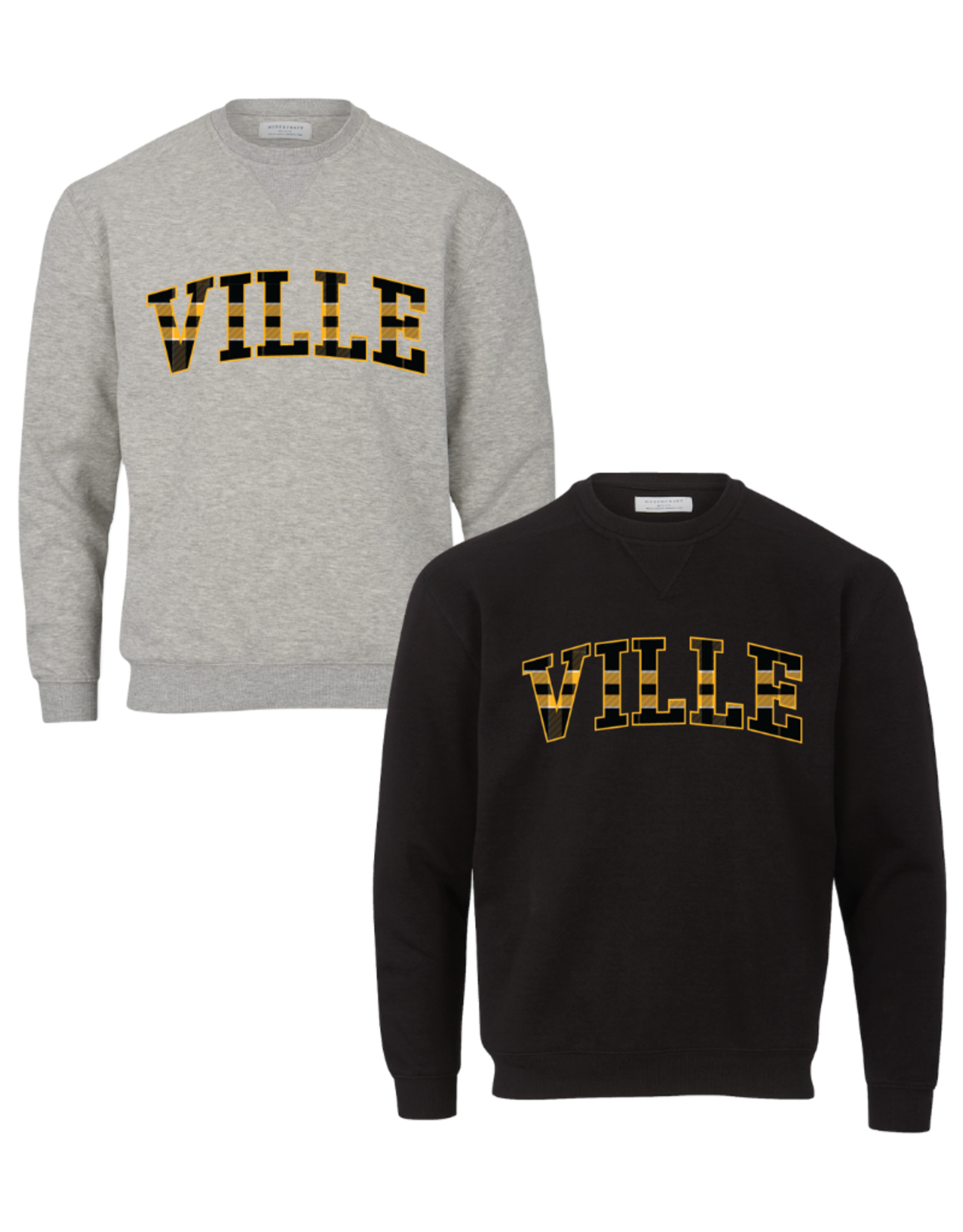 Men's Plaid VILLE Crew
