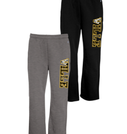 Multi Fill Logo VILLE Open Bottom Pants