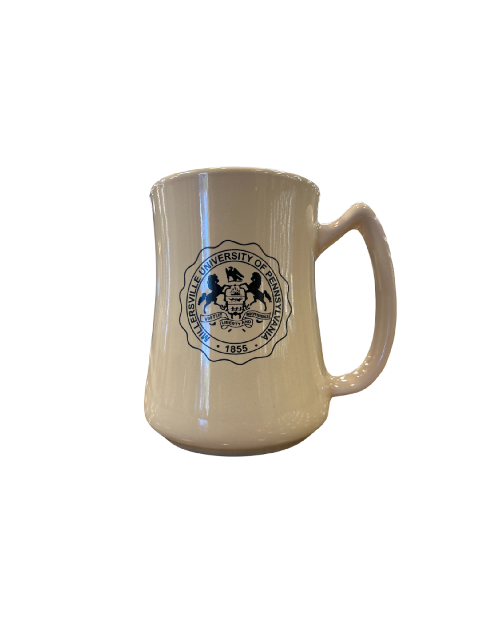 Cream University Seal Mug