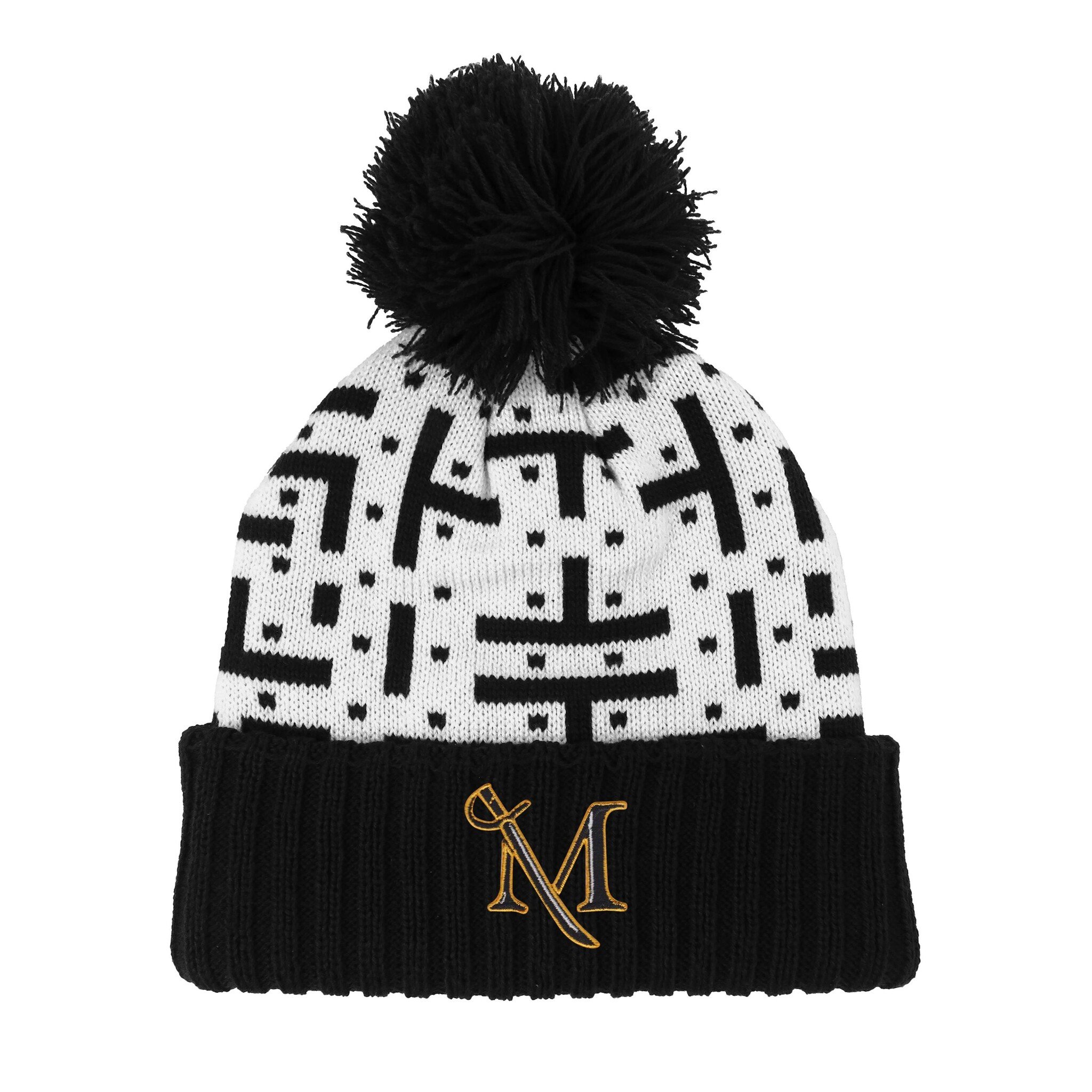 Pac-Man Beanie with Pom - Millersville University Store