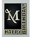 Millersville Happy Birthday M Sword Grid Card
