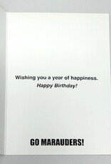 Millersville Happy Birthday M Sword Grid Card