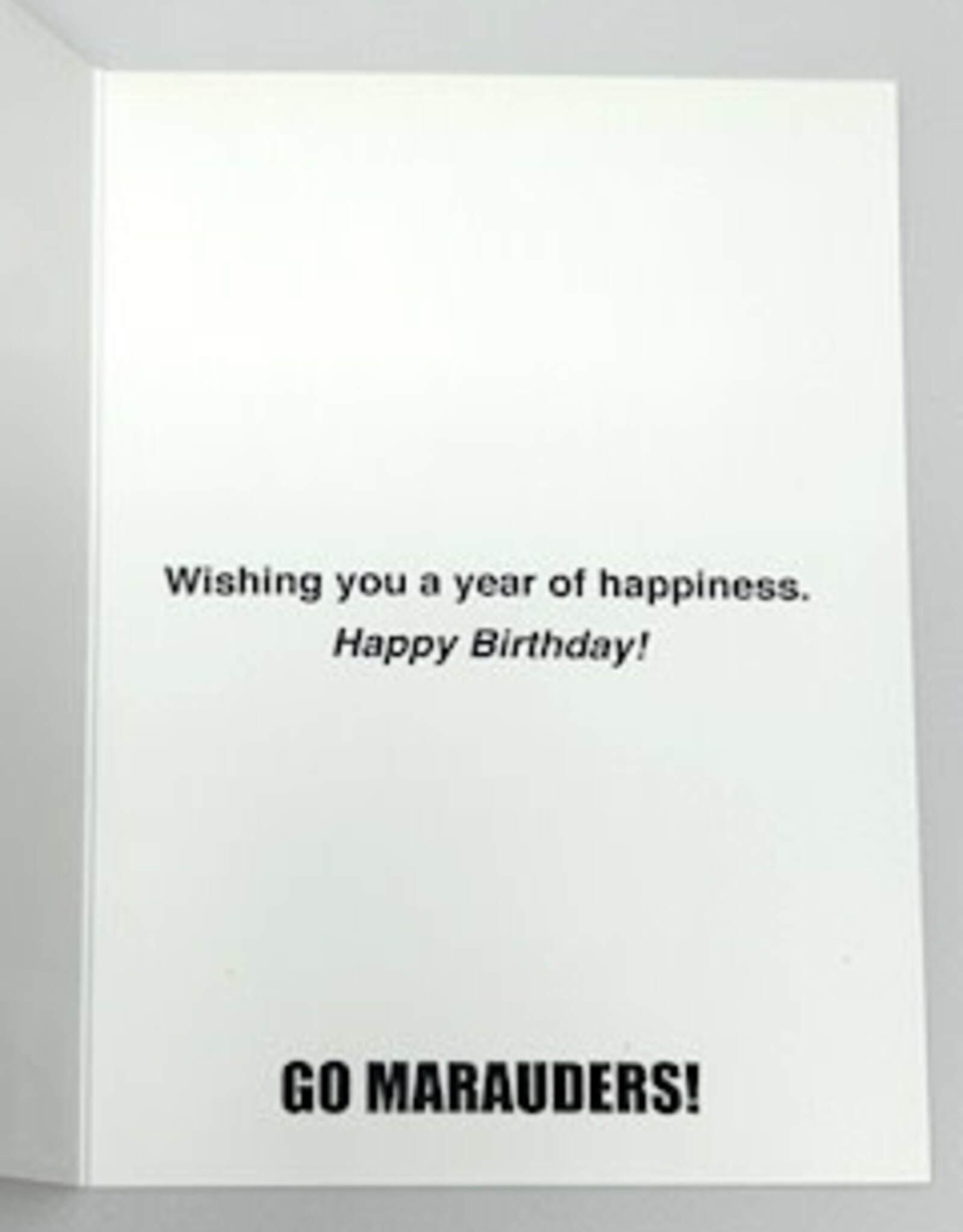 Millersville Happy Birthday M Sword Grid Card