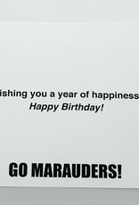 Millersville Happy Birthday M Sword Card
