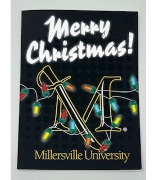 Millersville Merry Christmas Lights Card