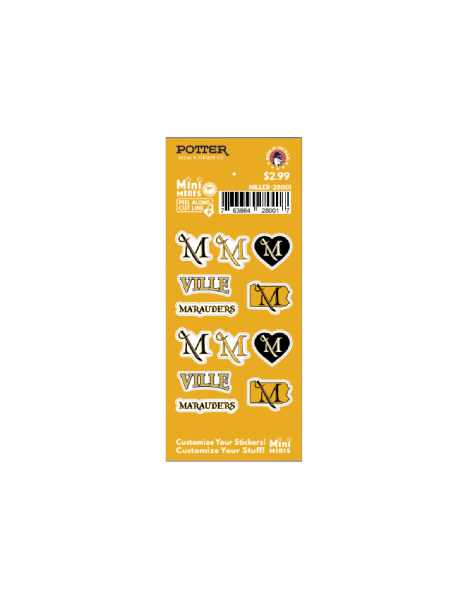 Millersville Mini Combo Pack