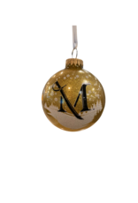 Glitter M Sword Ornament