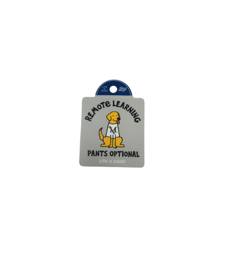 Life is Good Remote Learning Sticker